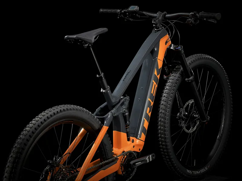 2021 Trek Rail 9.7 NX eMTB in Orange -2